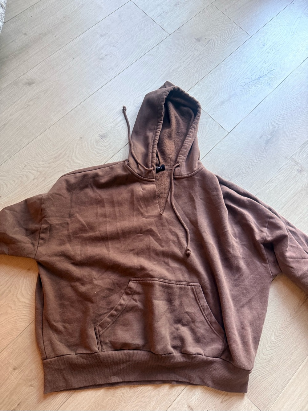 Brown Hoodie Sweater - Classic Pullover Sweatshirt